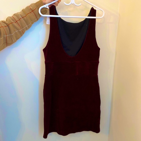 Free People Velvet Mini Dress - Picture 2 of 4